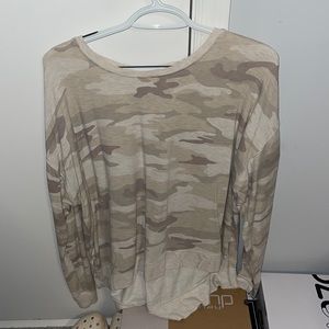 camo long sleeve shirt